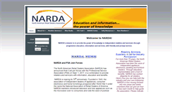 Desktop Screenshot of narda.com
