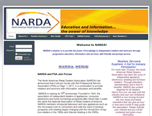 Tablet Screenshot of narda.com